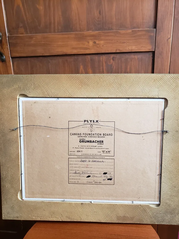 Original 'Safe in Harbour' Painting image indicator(2)