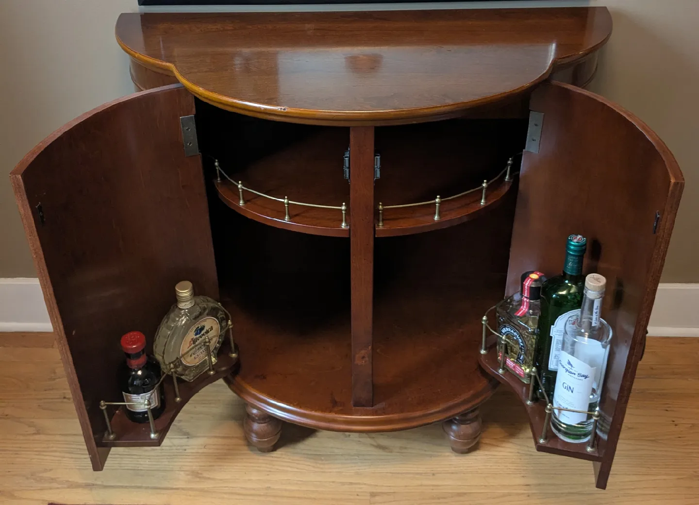 Wooden Bar Cabinet thumbnail