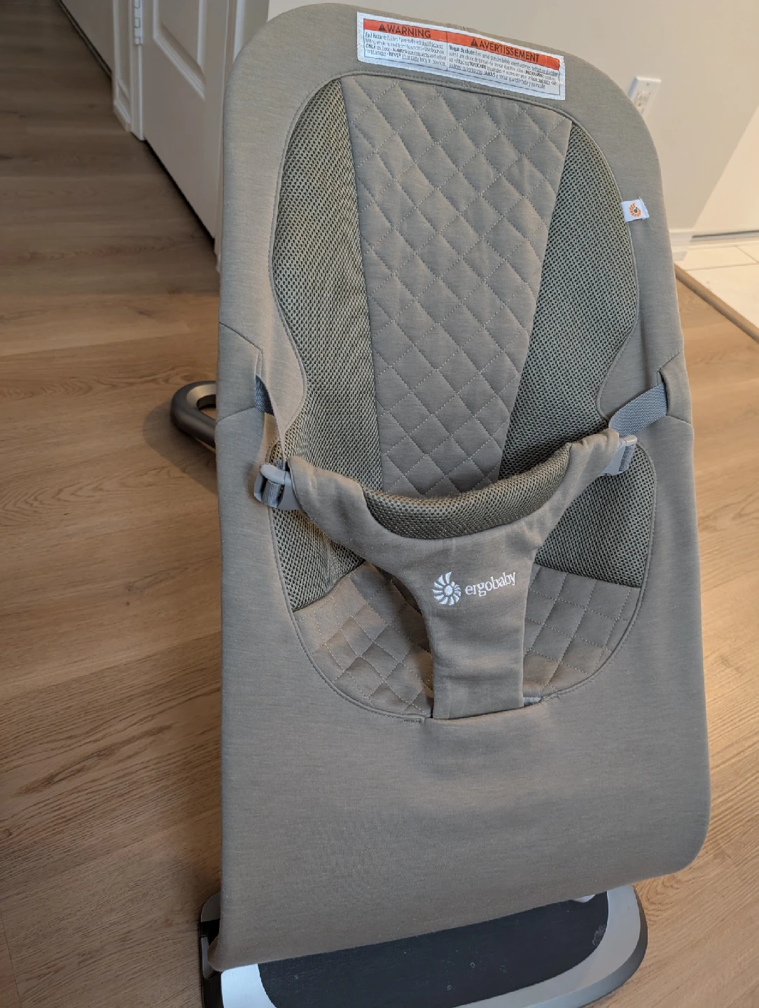 SALE!!!!! Ergobaby Evolve Bouncer 3 in 1 - Knit soft olive color - photo 5