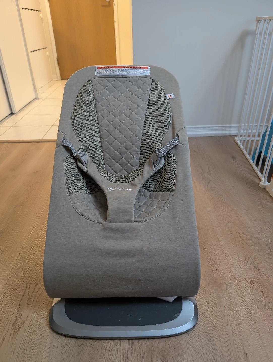 SALE!!!!! Ergobaby Evolve Bouncer 3 in 1 - Knit soft olive color - photo 2