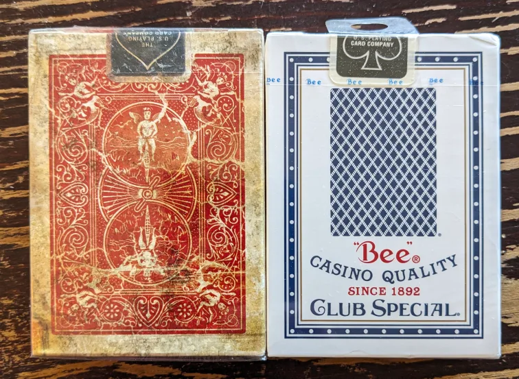 Bee & Bicycle Playing Cards - BRAND NEW STILL Wrapped image indicator(2)