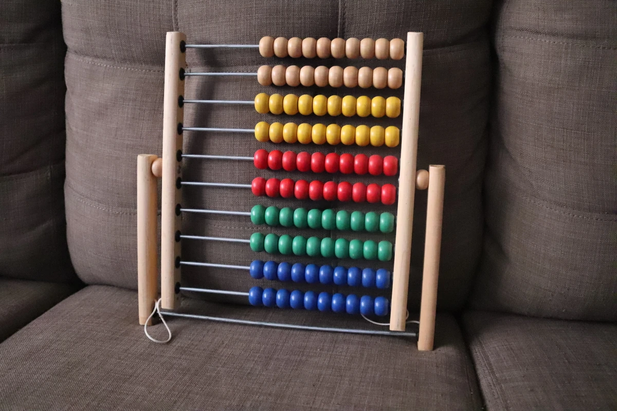 Children's abacus for learning - photo 4