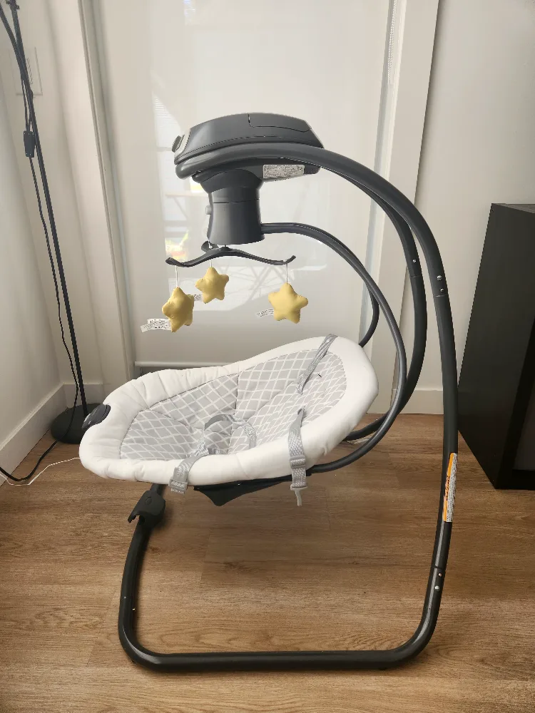 Graco Simple Sway LX Baby Swing with Multi-Direction Lounger image indicator(2)