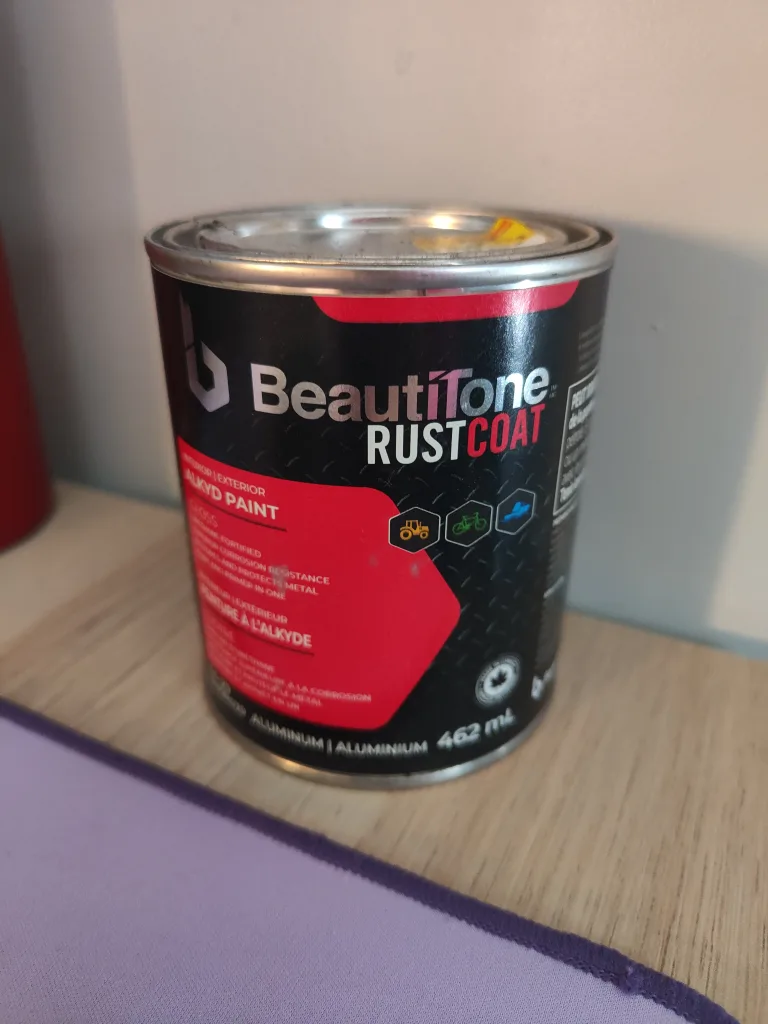 BeautiTone Aluminium Rust Coat Alkyd Paint - 462 mL thumbnail