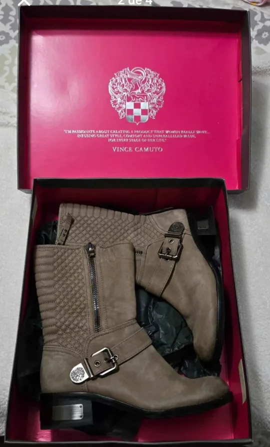 Vince Camuto Suede Leather Boots image indicator(2)