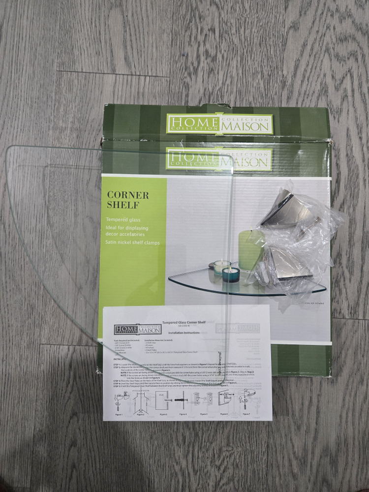 Home Collection Maison Corner Shelf - New in Box! - photo 2