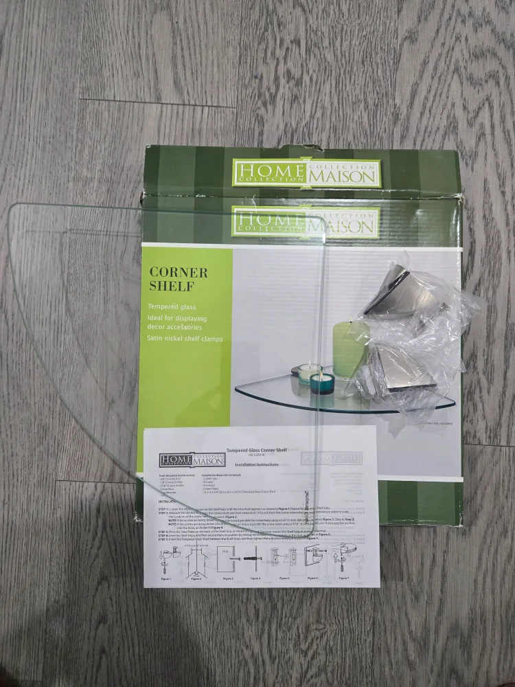 Home Collection Maison Corner Shelf - New in Box! image indicator(2)