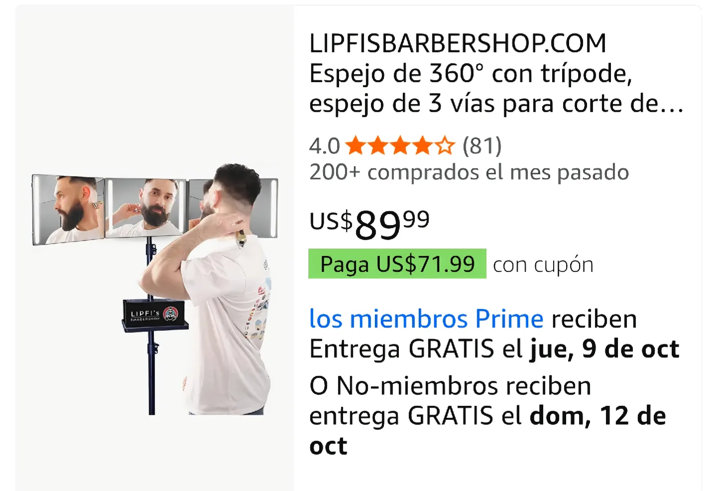 LIPFI'S Barbershop Self Cut System image indicator(6)