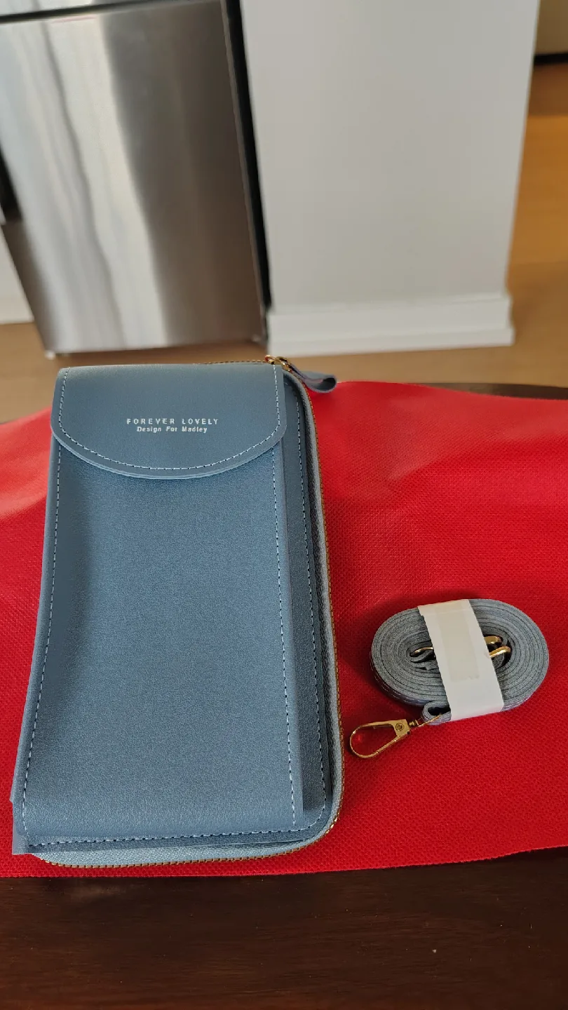 Forever Young Wallet Shoulder Bag - Blue thumbnail