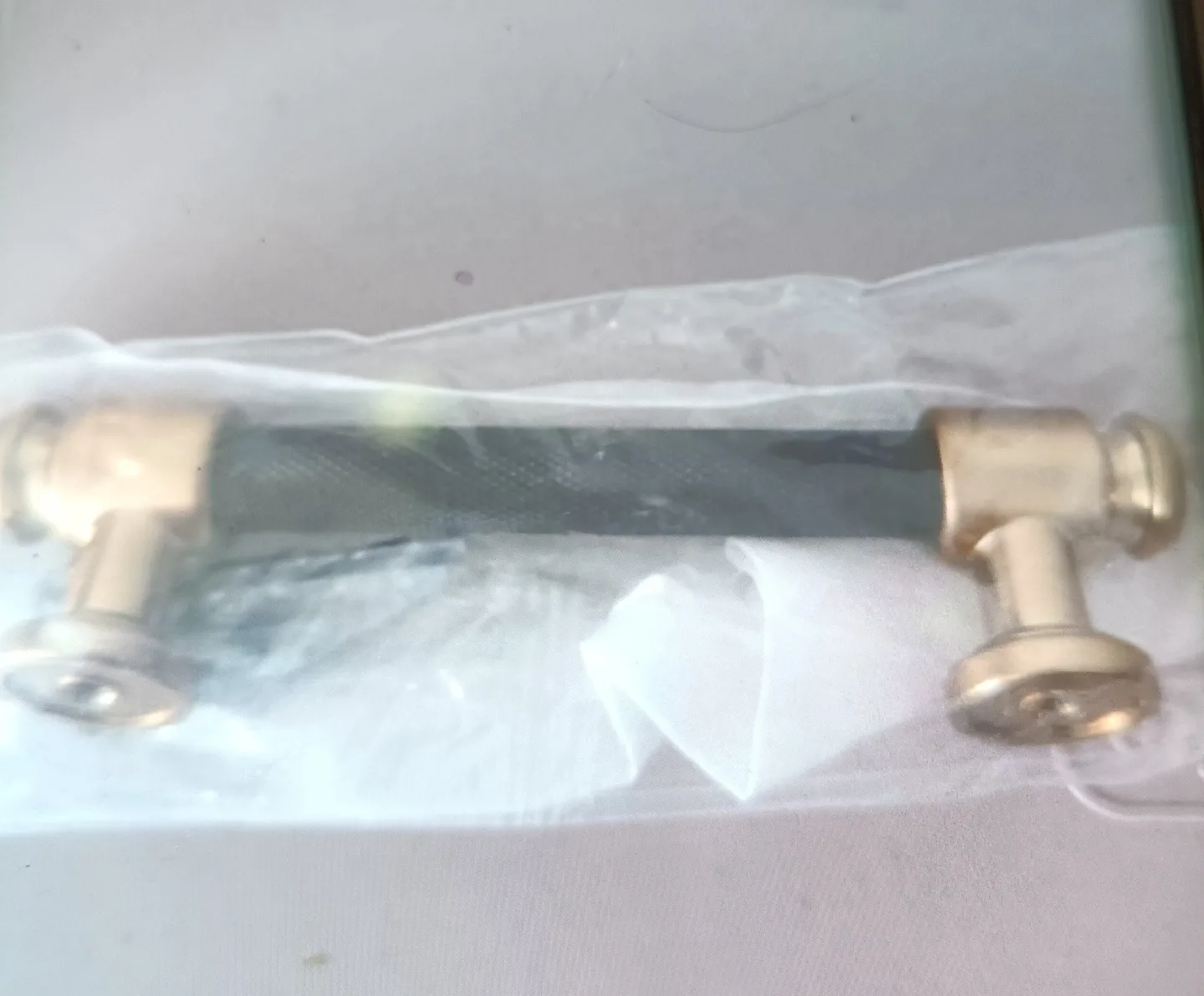 10 Pack 3.75in Black and Champagne Bronze Cabinet Handles image indicator(2)