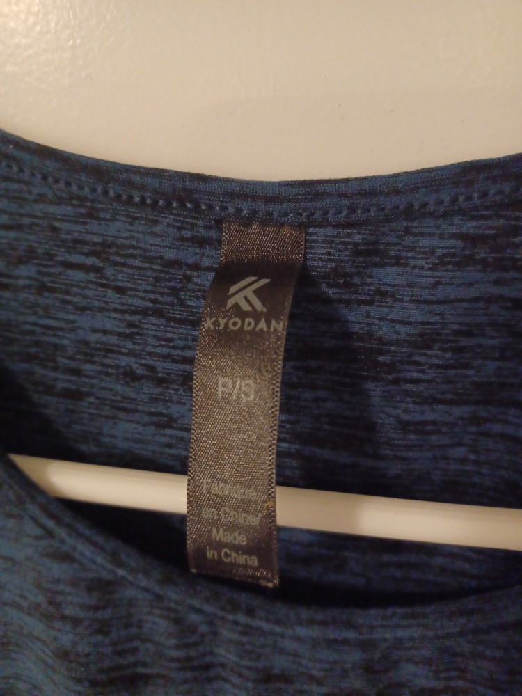 Kyodan Athletic Tank Top - Blue, Size P/S - photo 3