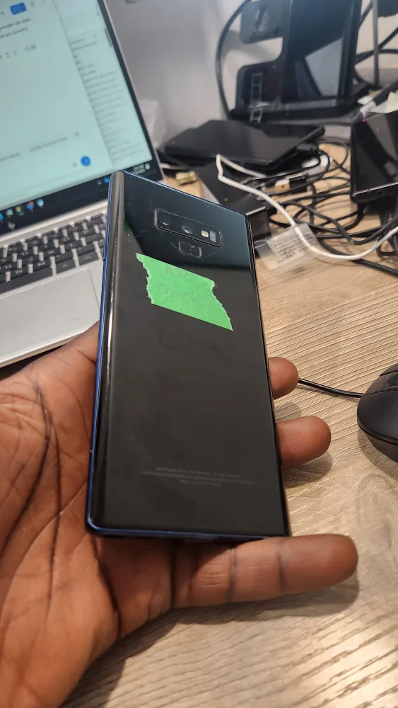 Samsung Galaxy Note 9 - 128GB Unlocked  crack screen image indicator(2)