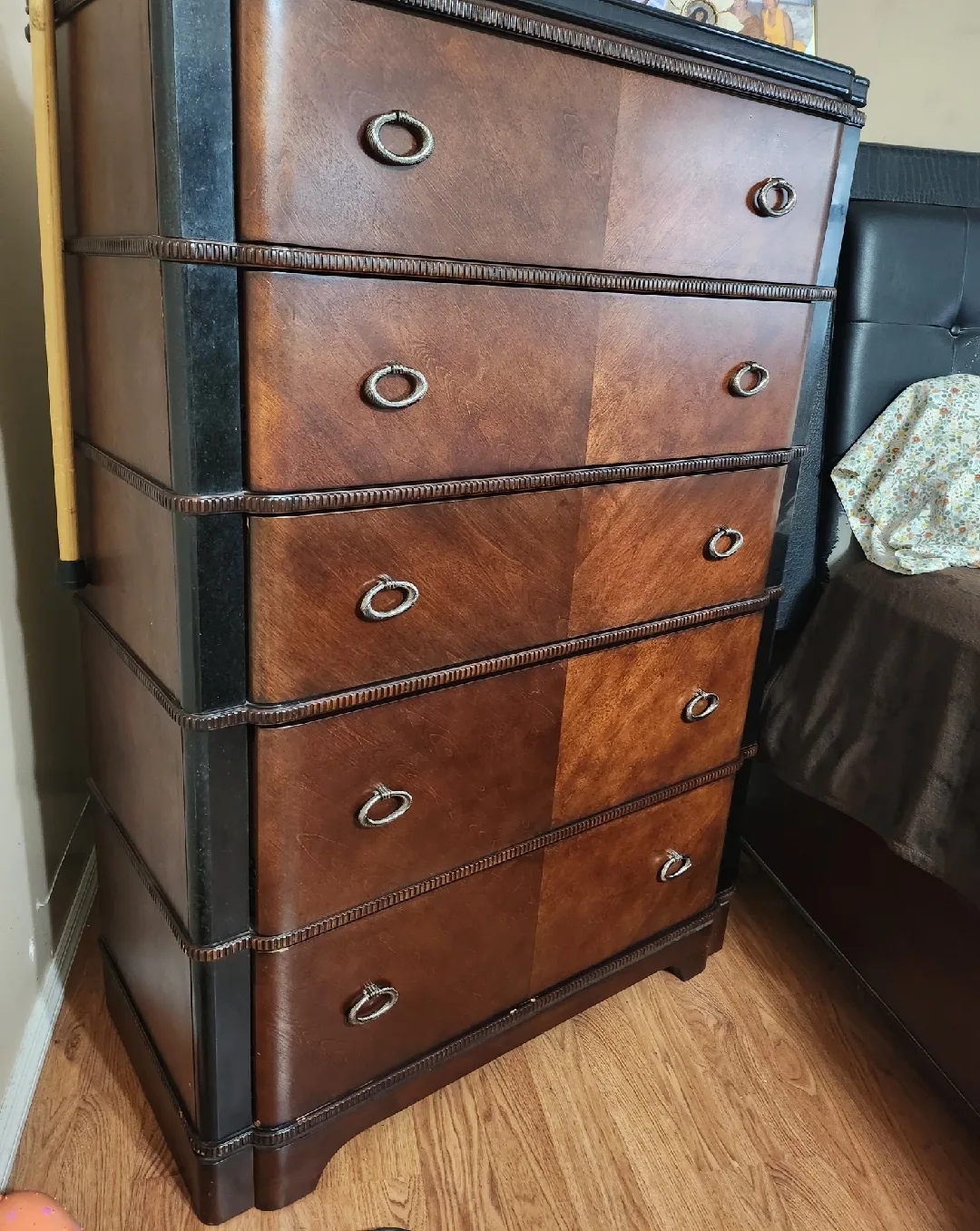 SALE $$$ Vintage Wooden Chest of Drawers image indicator(2)