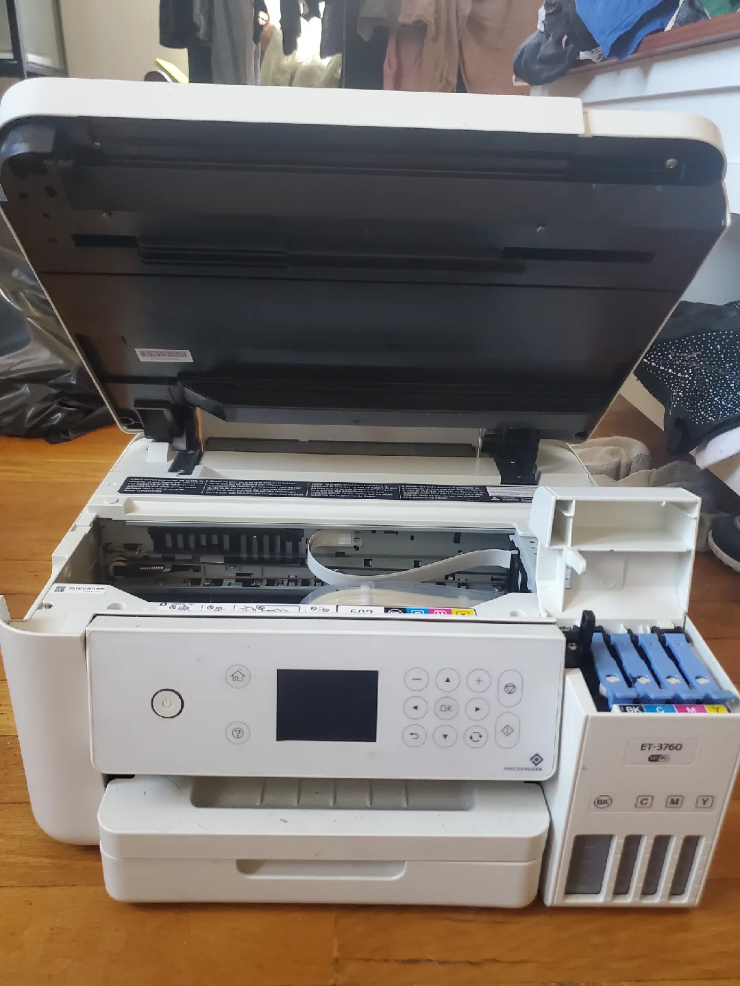 Epson ET-3760 EcoTank All-in-One Printer MISSING CAble image indicator(3)