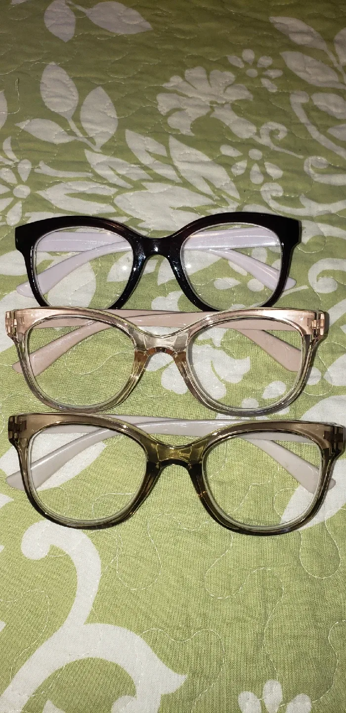 Three Pairs of Fashion Glasses
