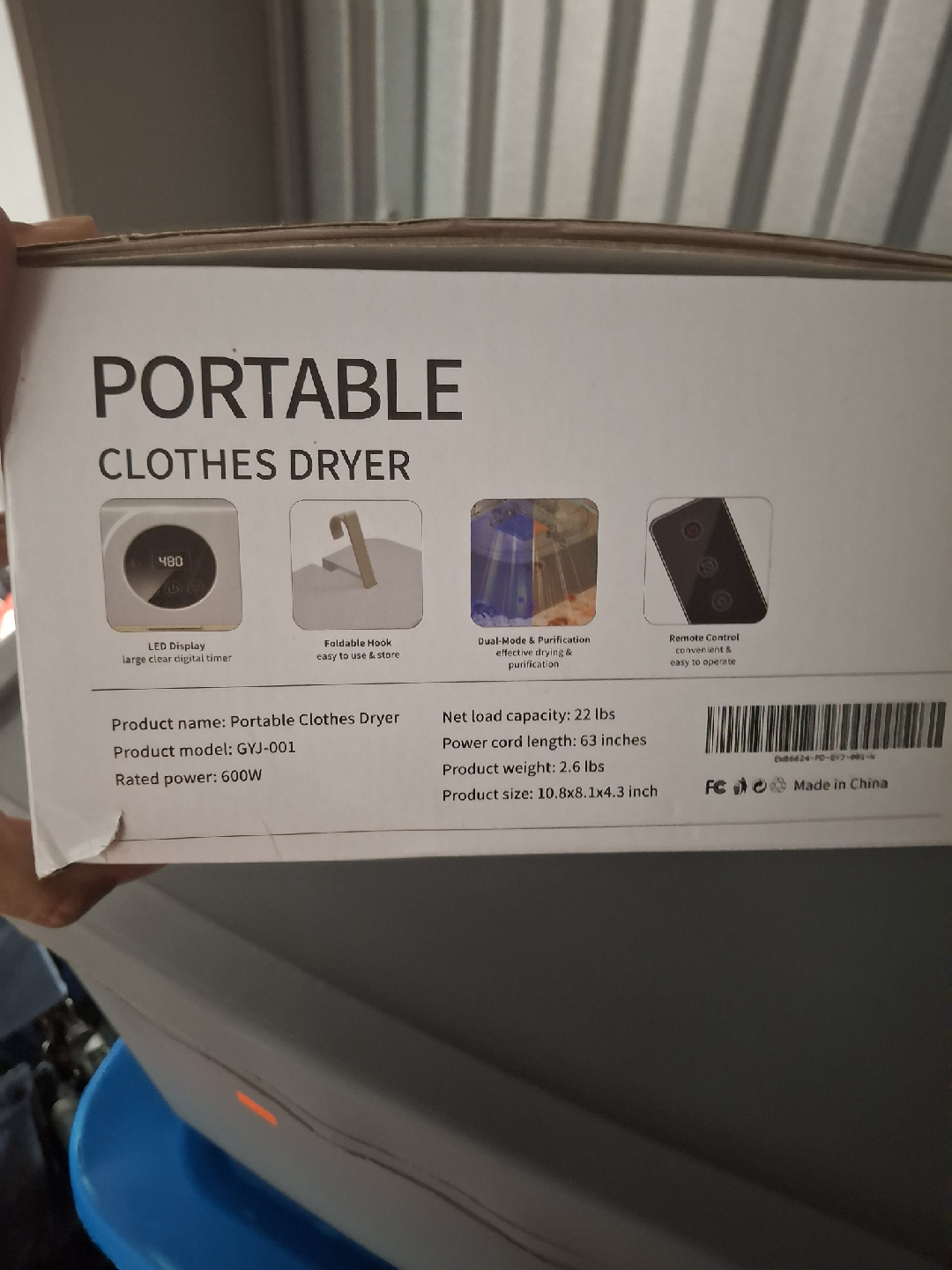 Portable Clothes Dryer - New in Box! - photo 3