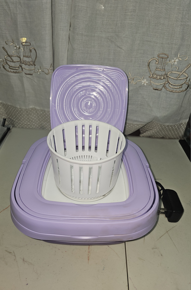 Portable Mini Washing Machine - Purple - photo 3