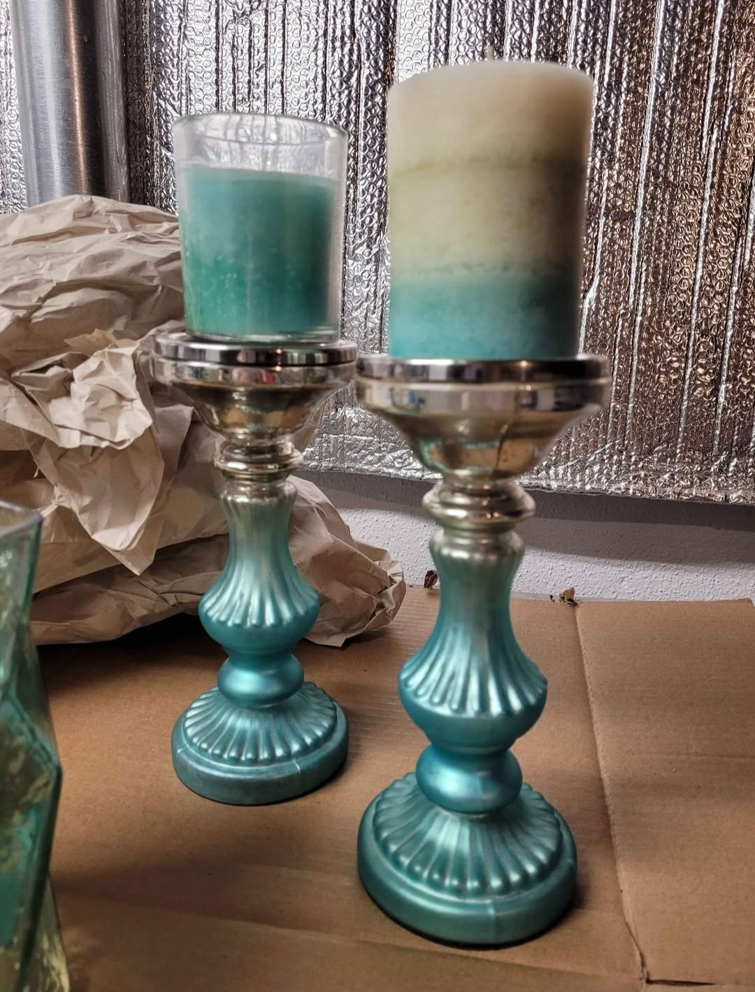 7 Piece Decor Set Aqua Ombre $25 - NEW (Pickup in Thornhill) - photo 4