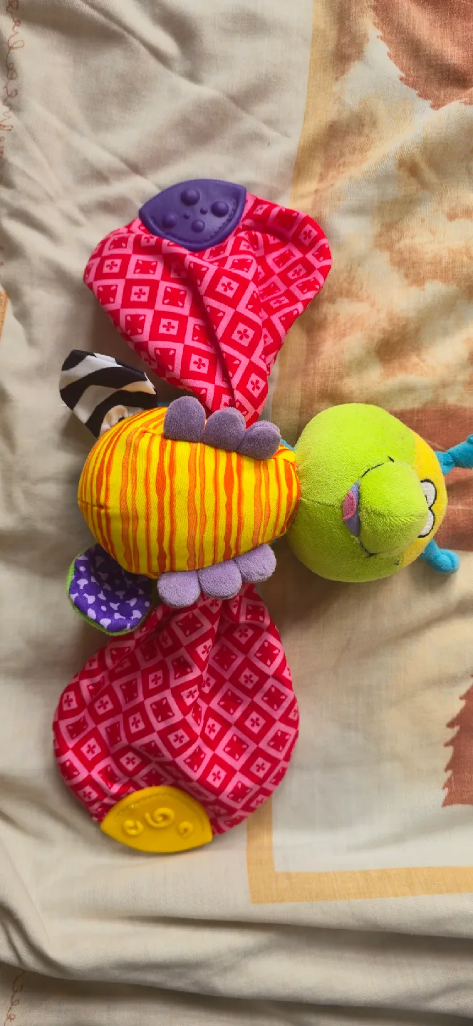 Lamaze Gardenbug Wrist Rattle Foot Finder 🥕 thumbnail