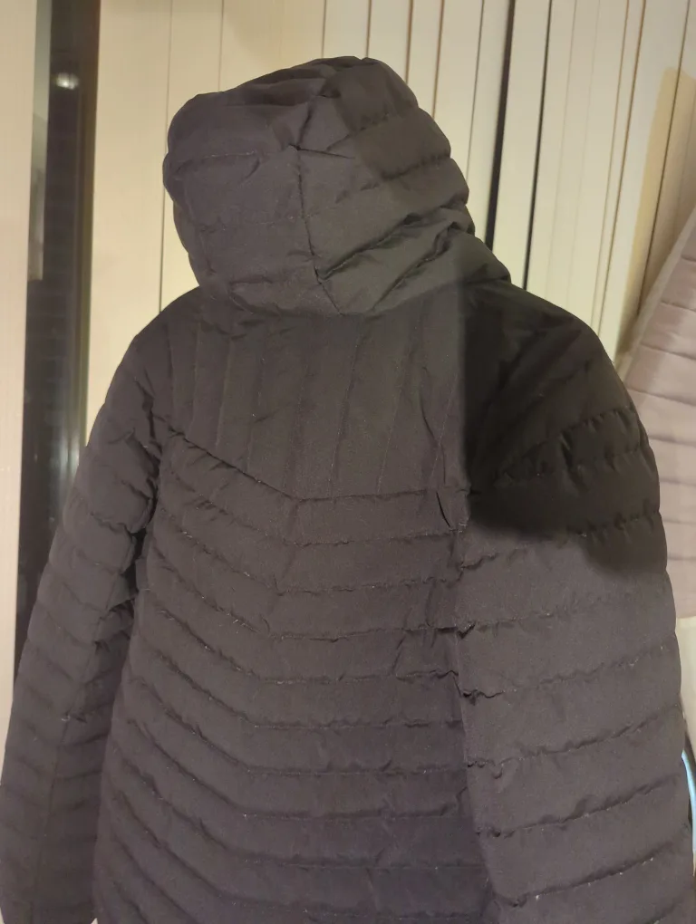 NEW down Puffer Jacket - Black image indicator(2)