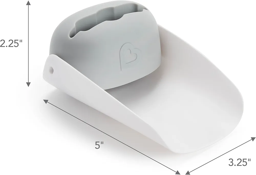 New Munchkin Faucet Extender  Grey