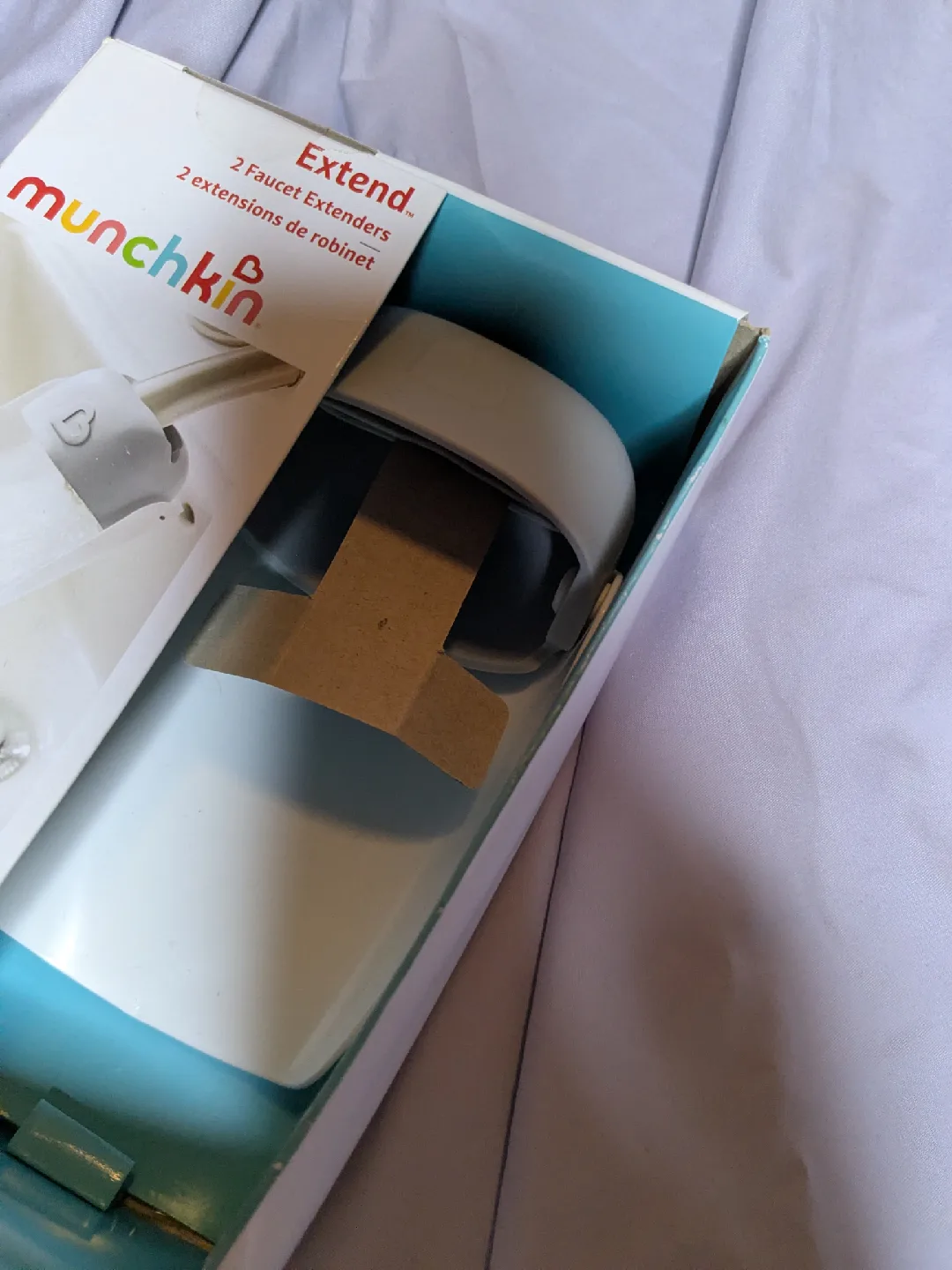 New Munchkin Faucet Extender  Grey image indicator(10)