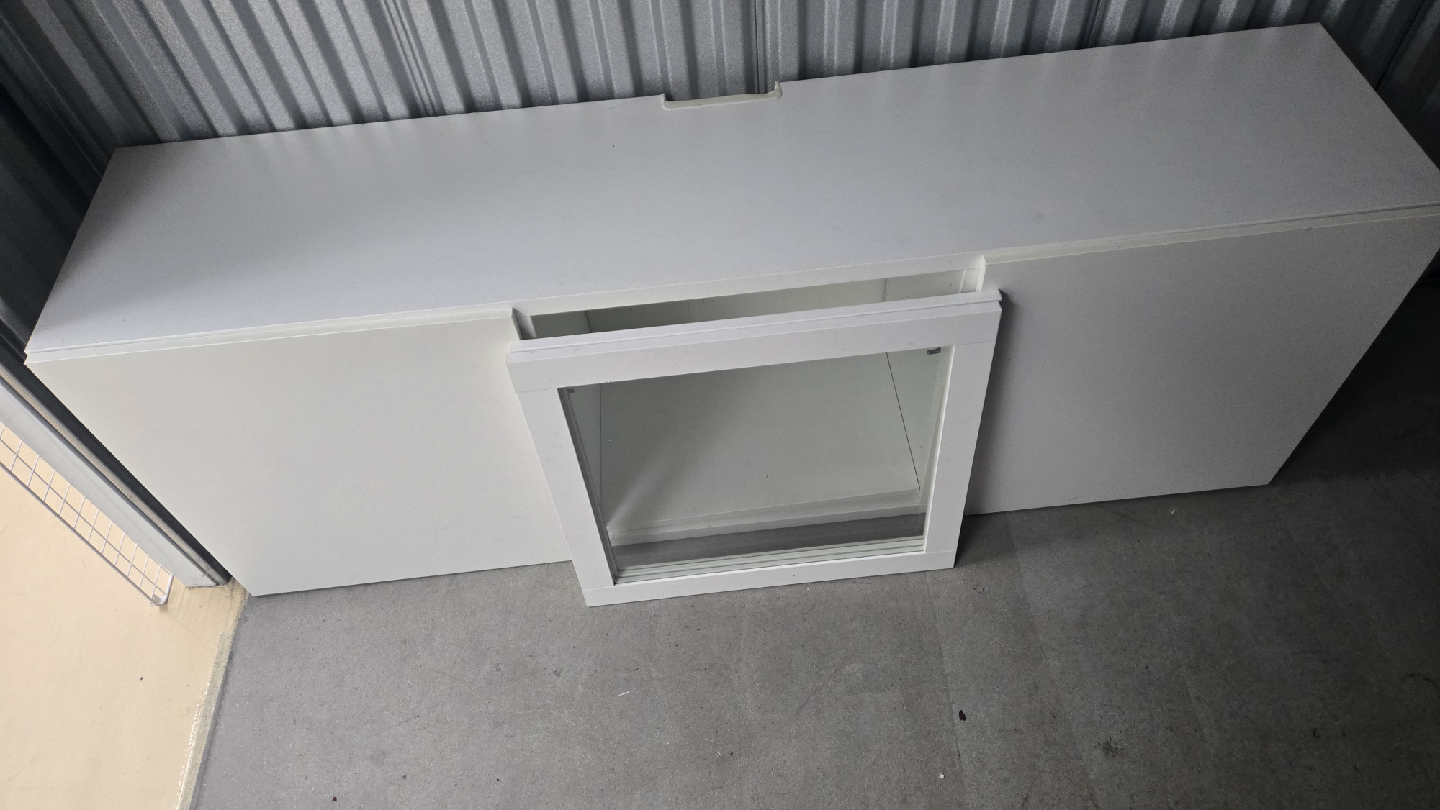 IKEA BESTA TV bench, white, 180x40x38 cm - photo 2