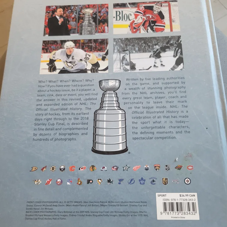 NHL: The Official Illustrated History Book image indicator(2)