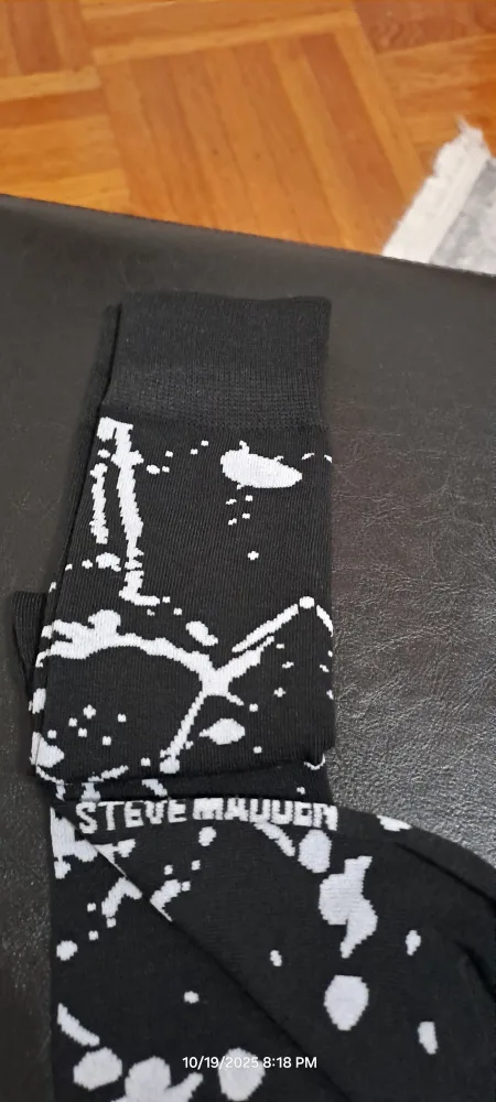 Steve Madden Men's Crew Socks Size 6-12.5 image indicator(3)