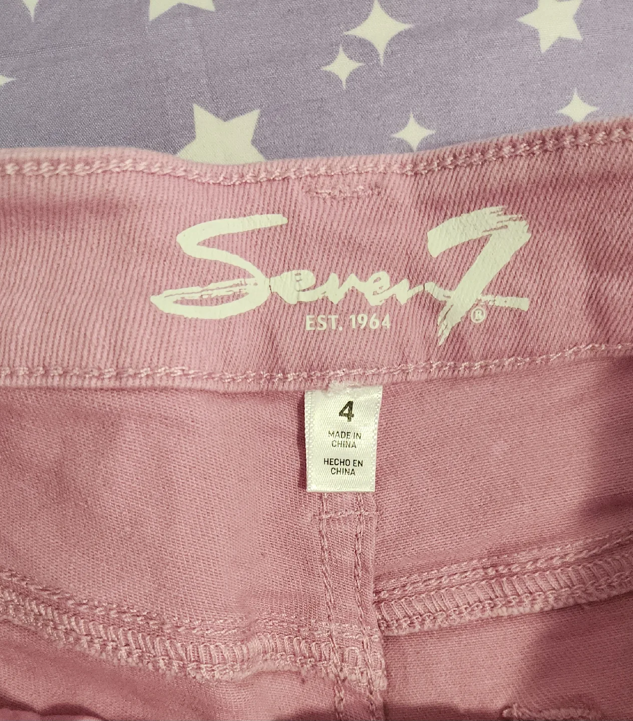 pink denim shorts 🥕 image indicator(3)