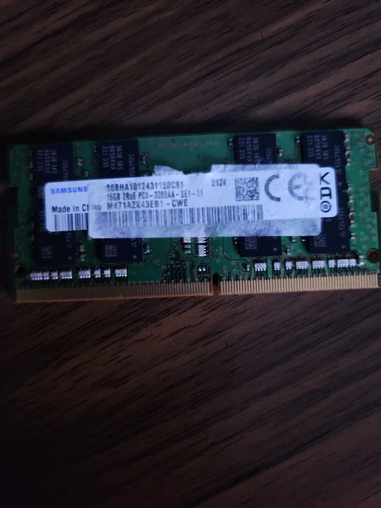 Samsung 16GB 2Rx8 PC4-3200AA-SE1-11 RAM thumbnail