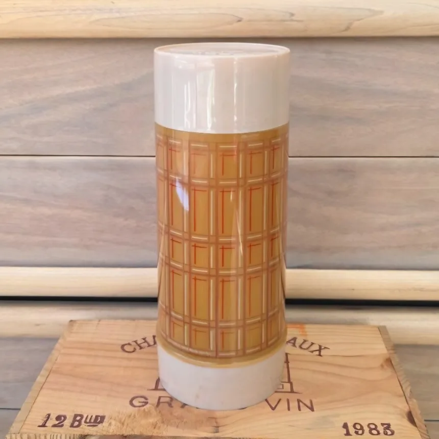 Vintage Plaid Vacuum Aladdin Thermos thumbnail