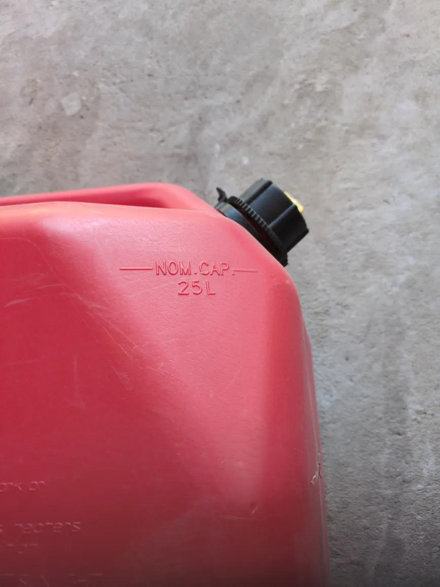 Red 25L Gasoline Can image indicator(2)