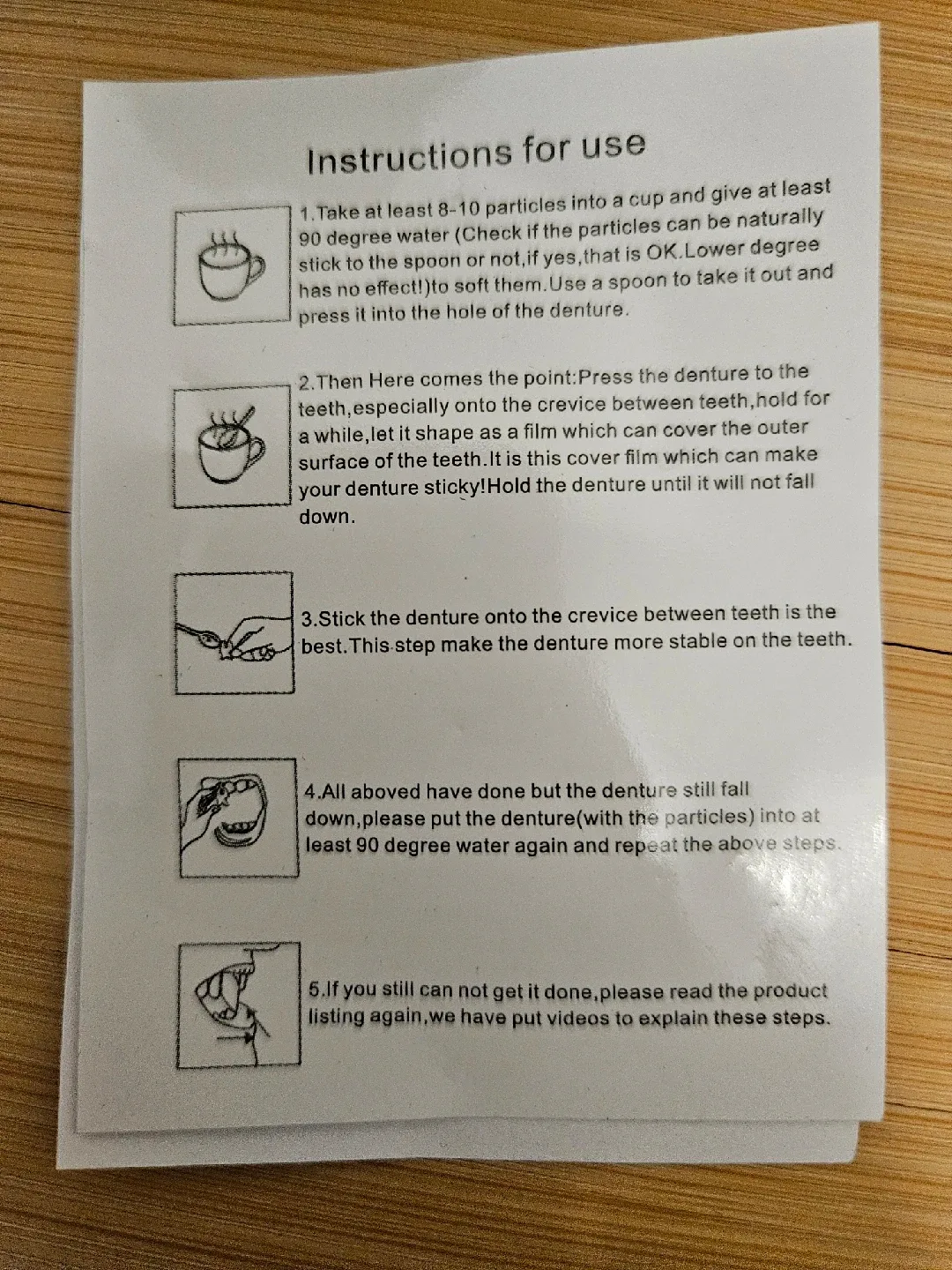 Vampire Fangs - 15, 17, 19mm (brand new unused) image indicator(6)