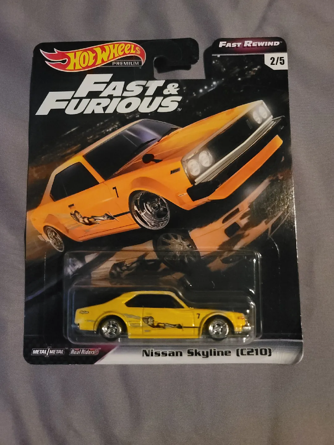 Hot Wheels Fast & Furious Nissan Skyline (C210) thumbnail