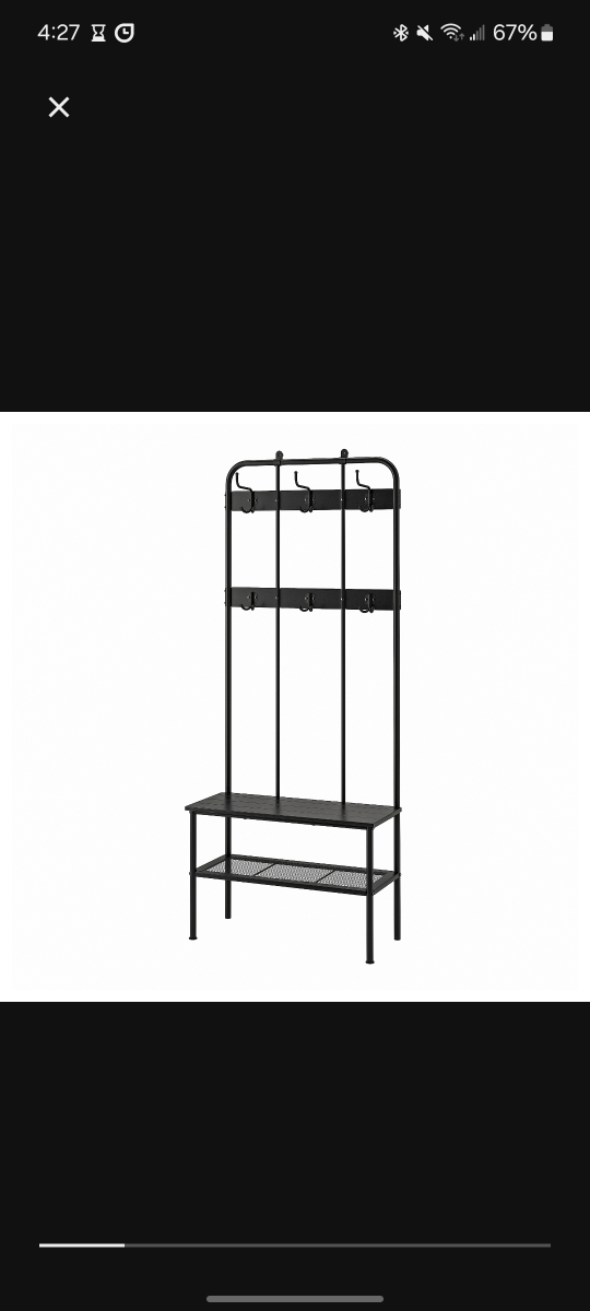 IKEA Coat Hanger and Shoe Rack - photo 2