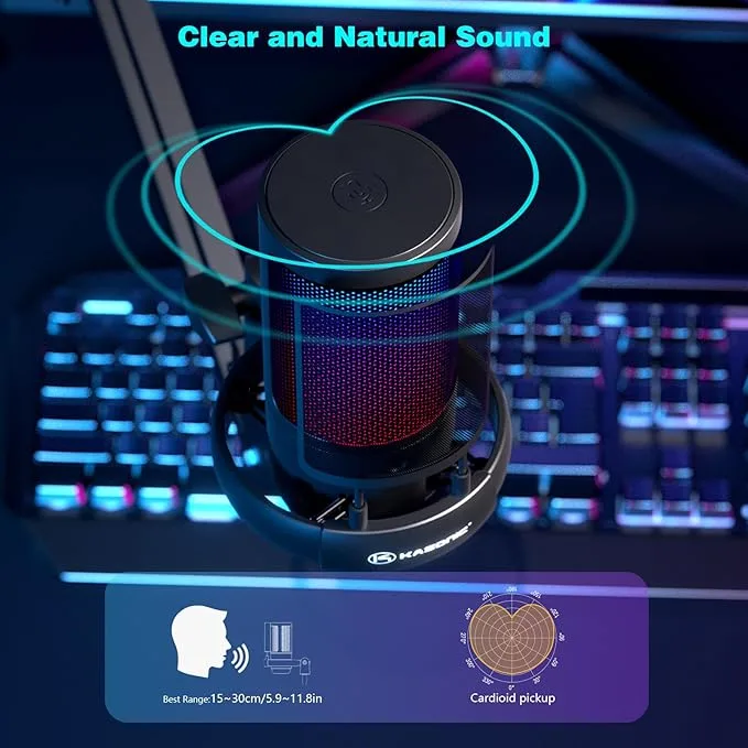 🧡 Kasonic Professional Microphone image indicator(6)