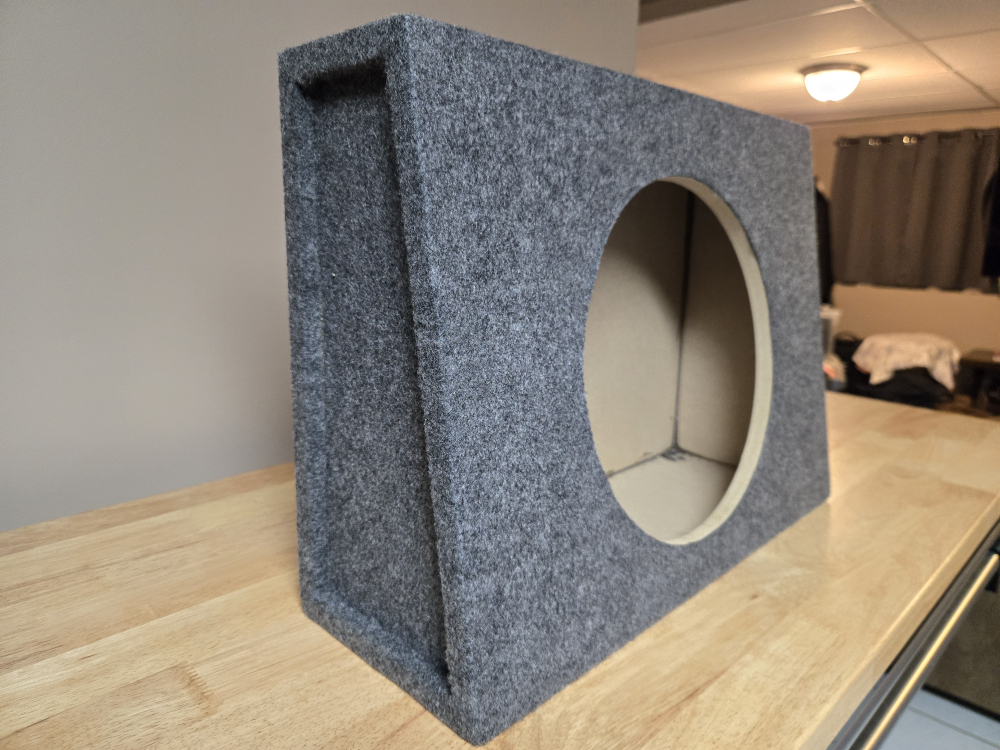 Brand New Slim 12" Sealed Subwoofer Enclosure