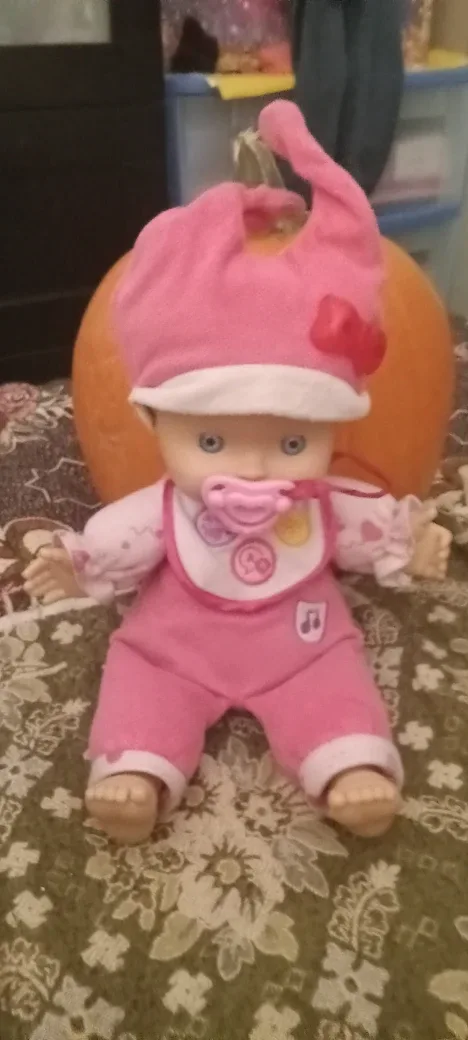 Baby Doll in Pink Outfit thumbnail