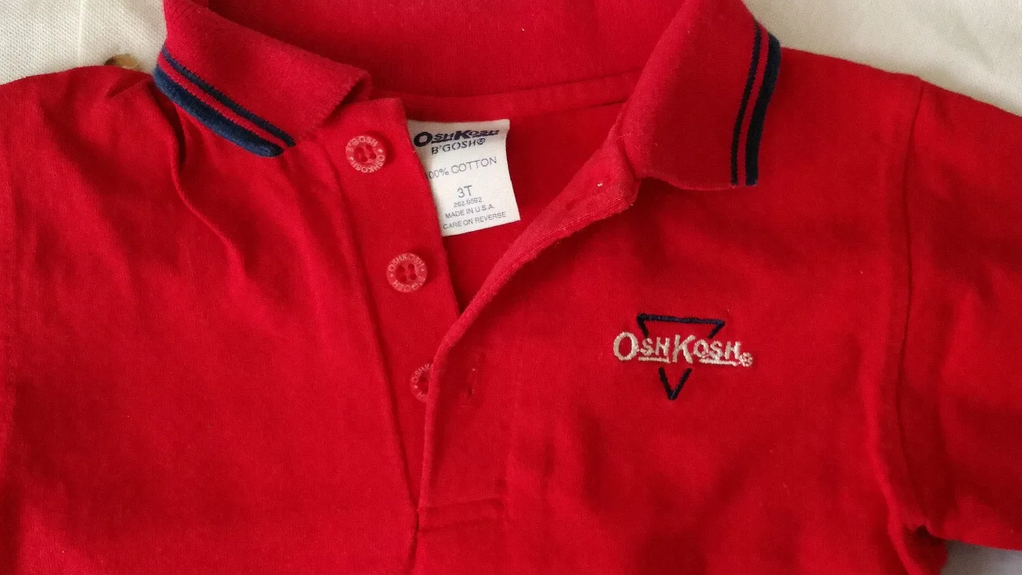 Calvin Klein & OshKosh Kids Shirts 3-4Y (bundled) image indicator(5)