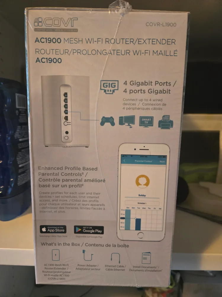 D-Link COVR-L1900 AC1900 Mesh WiFi Router/Extender image indicator(2)