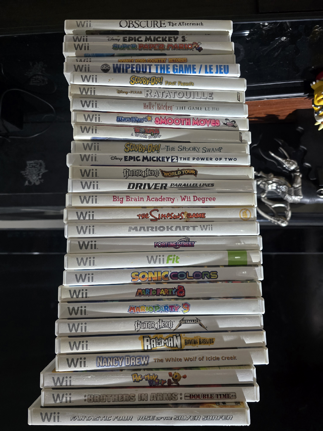 Wii Games - Epic Mickey 1&2, Paper Mario, Scooby Doo and Pac-man