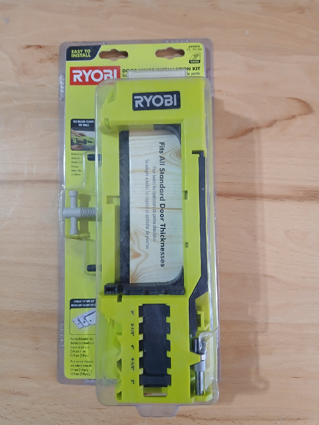 Ryobi Door Hinge Installation Kit - New