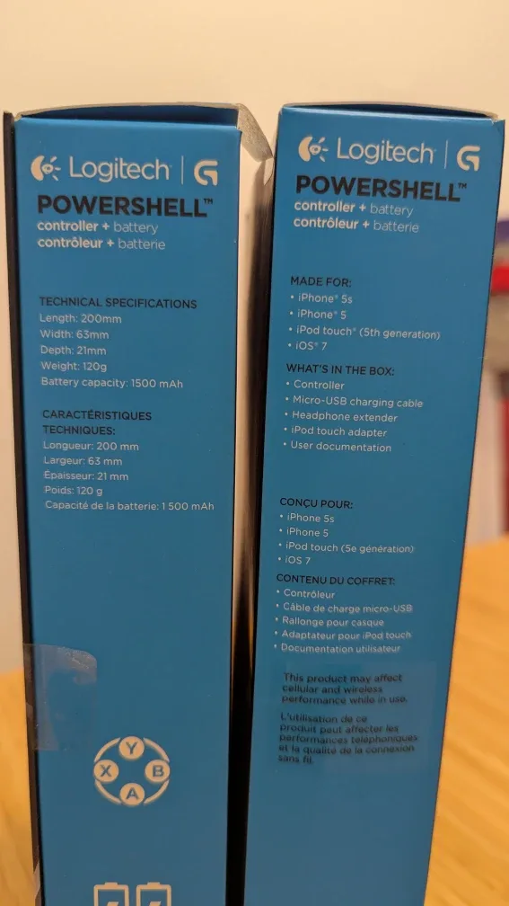 Logitech Powershell Controller + Battery for iPod/iPhone image indicator(7)