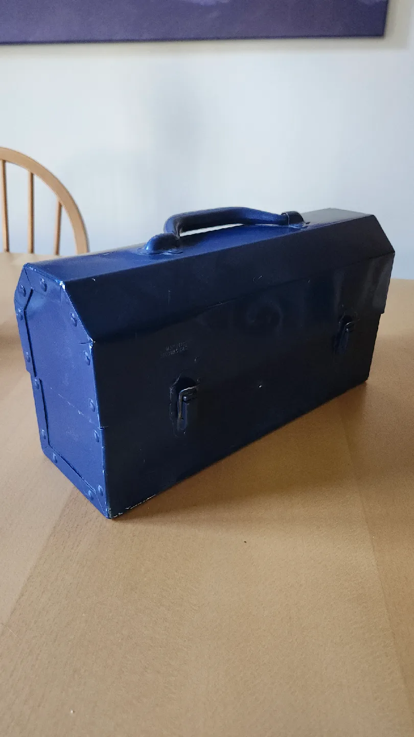 Blue Metal Tool Box thumbnail