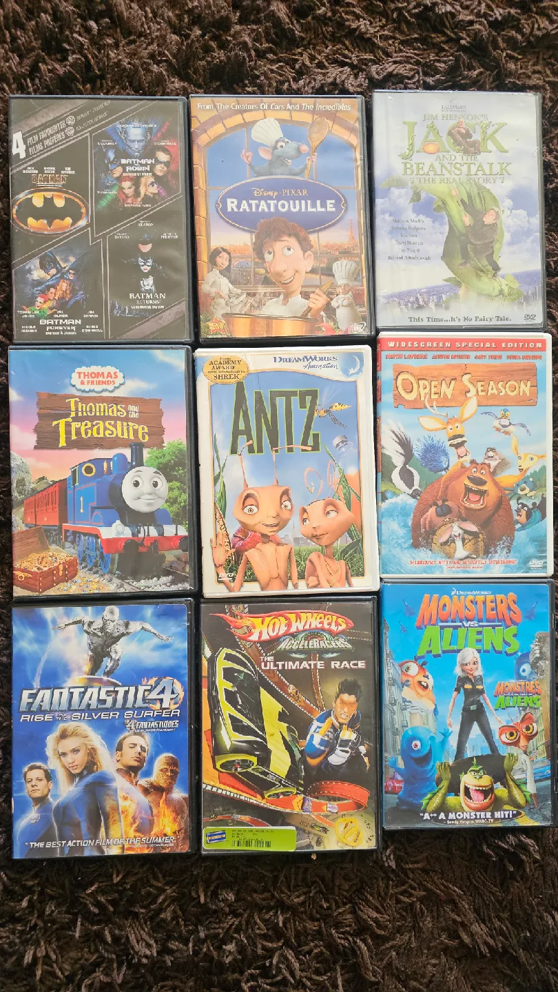 Kids DVD Movies - Assorted Titles image indicator(3)