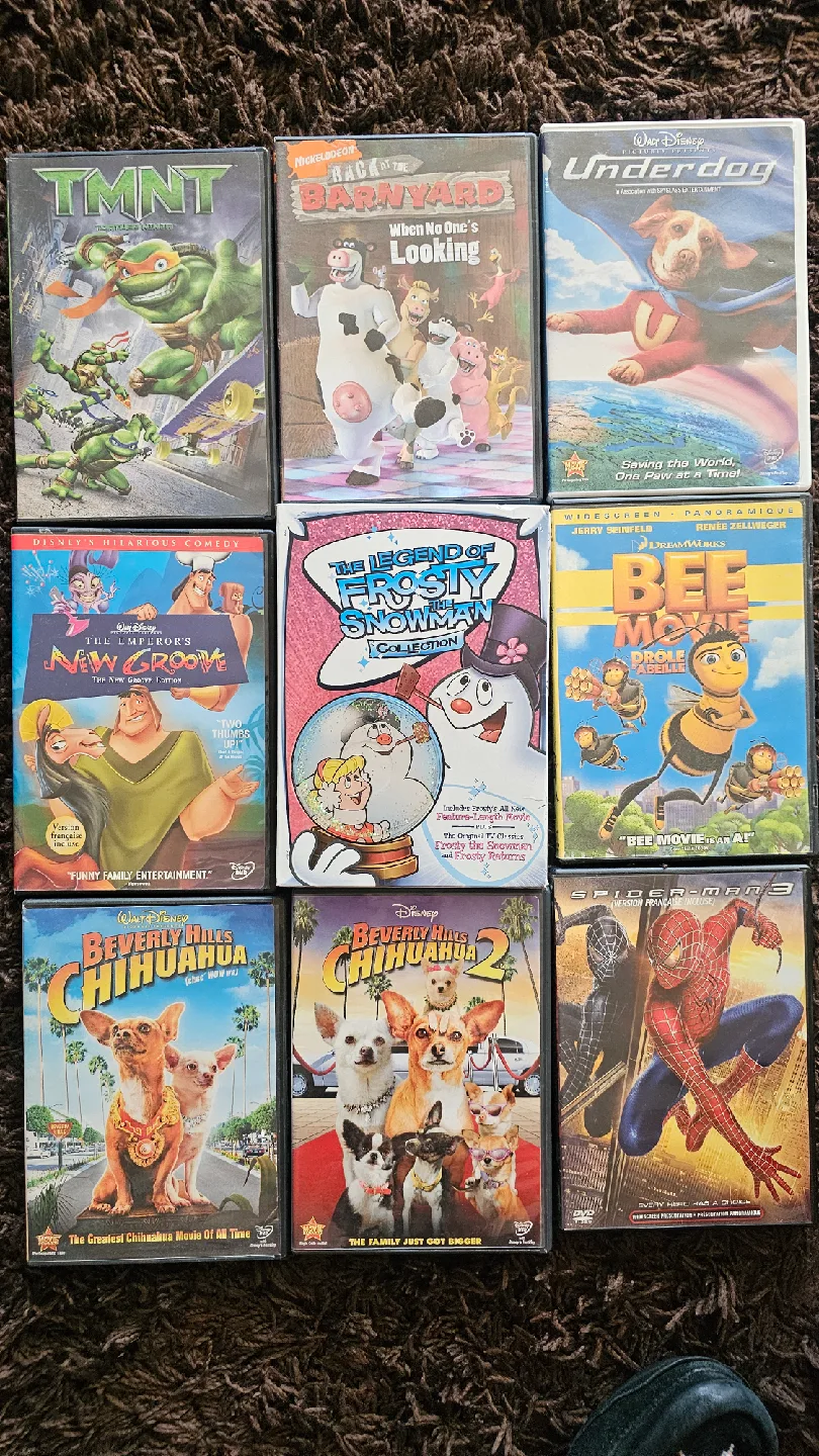 Kids DVD Movies - Assorted Titles image indicator(4)