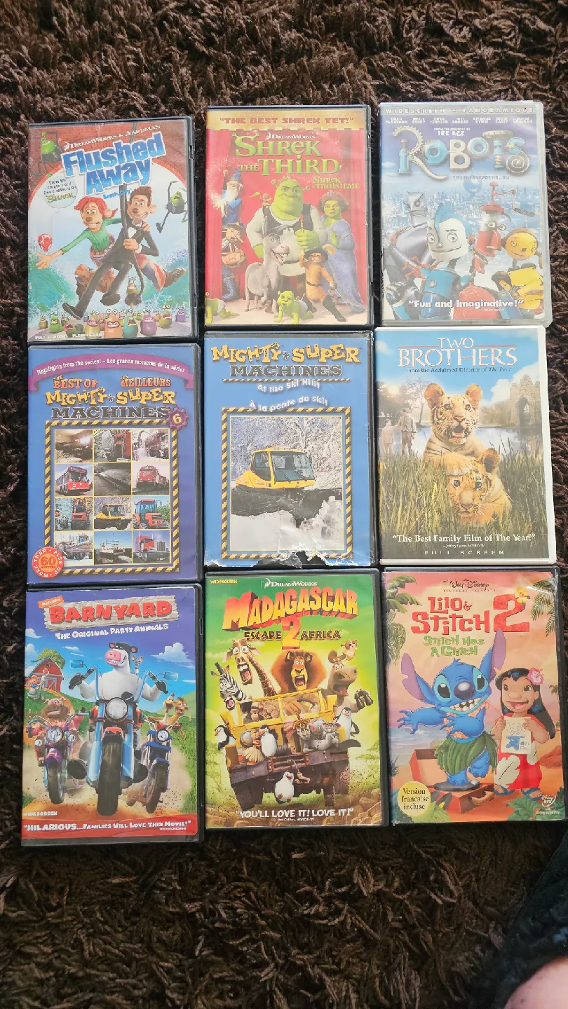 Kids DVD Movies - Assorted Titles image indicator(5)