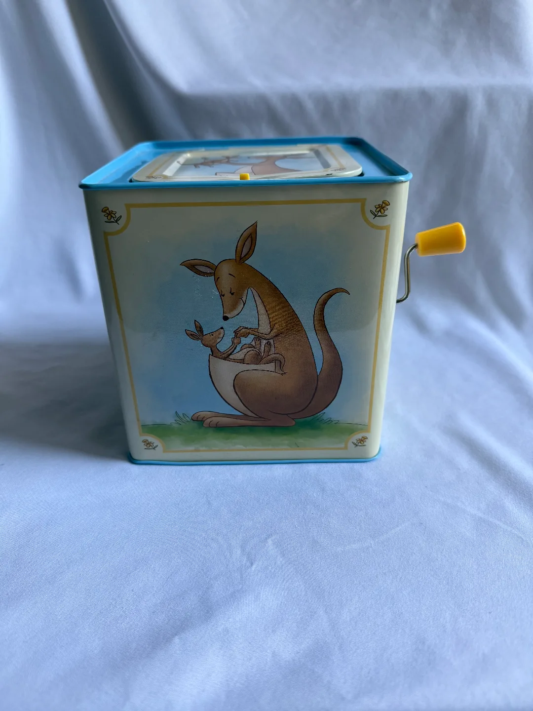 Schylling Kangaroo & Baby Too Jack in the Box image indicator(2)