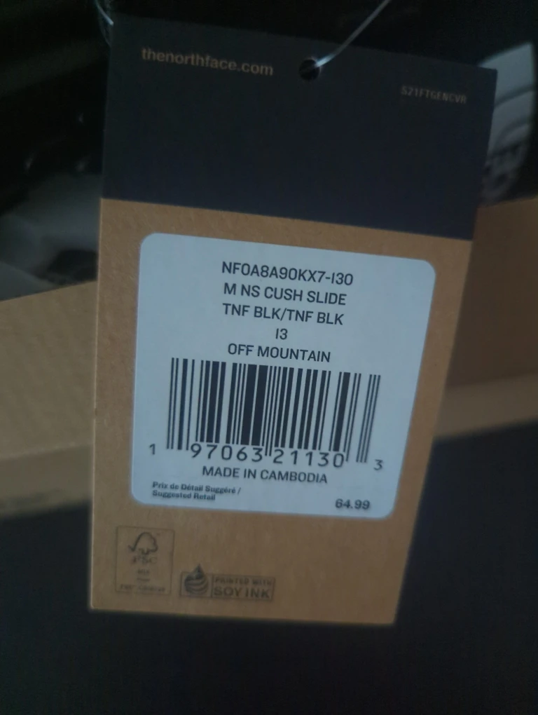 The North Face M NS Cush Slide - Size 13 - photo 2